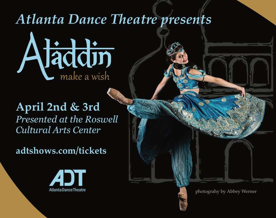 Atlanta Dance Theatre presents Aladdin Roswell Arts Fund