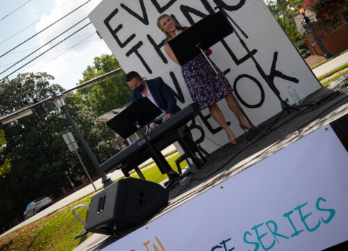 Roswell Arts Fund Pop in Performance 9-11-2020
Featuring vocalist Caitlin Bayles, conductor Rolando Salazar and artwork by Jason Kofke
Inaugural sponsors include: Cobb EMC Community Foundation, Siegel Insurance, Auto Owners Insurance, Gillman Insurance Problem Solvers, Jackie Vienneau and Dan and Amy White
Images by Cultural Gorilla, Amy Mack White
More information on upcoming performances and sponsorship opportunities please visit, http://54.157.118.26/initiatives/pop-in-performances/ or email info@roswellartsfund.org