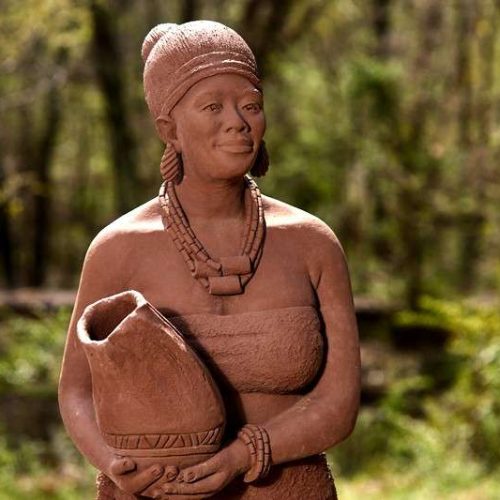 Reception 
By Fred Ajanogha

Purchased by Roswell Arts Fund. Located at Roswell Riverwalk